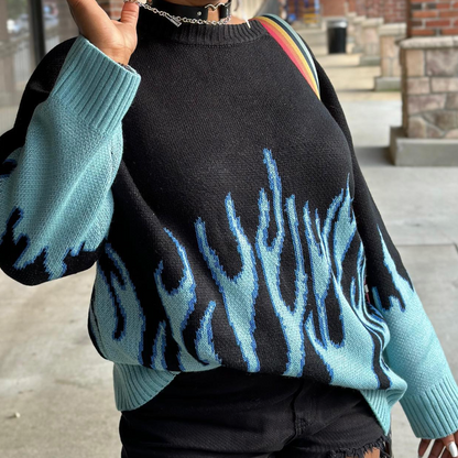 Vamtac Sweater Llamas Azules