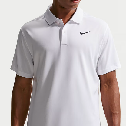 Nike Dri-Fit Polo Blanco (L)