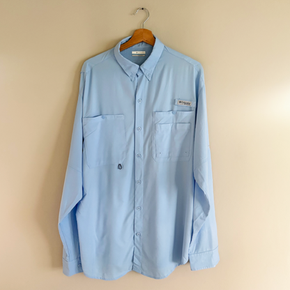 Columbia Camisa Tamiami LS Camisa Manga Larga (L)