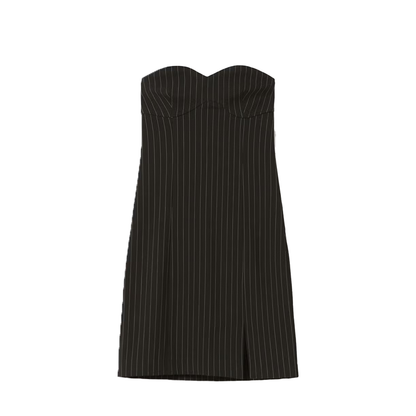Bershka Vestido de Rayas