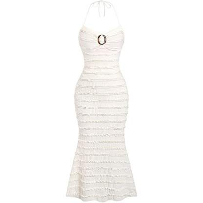 SHEIN Vestido Blanco de Tirantes