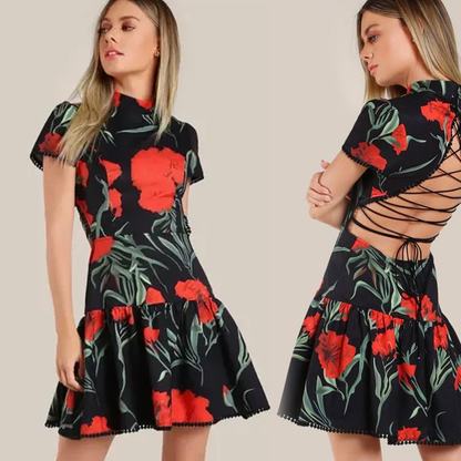 SHEIN Vestido Clavel