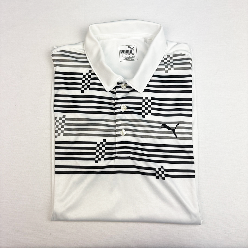 Puma Polo Dry Fit Blanco (L)