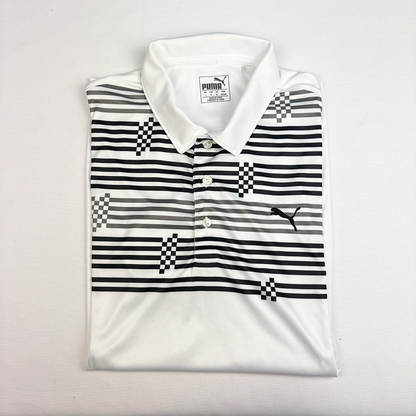 Puma Polo Dry Fit Blanco (L)