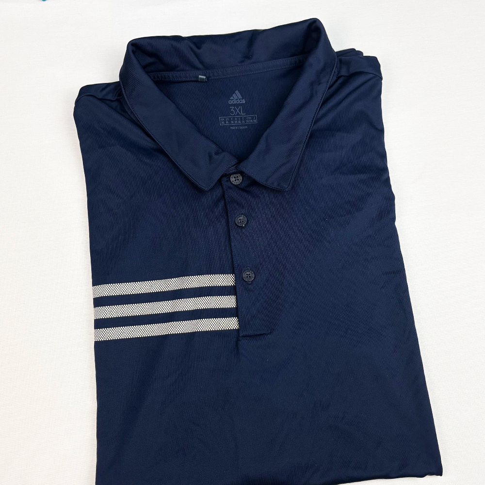 Adidas Polo Dry Fit Azul Navy (XXXL)
