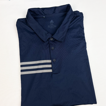 Adidas Polo Dry Fit Azul Navy (XXXL)