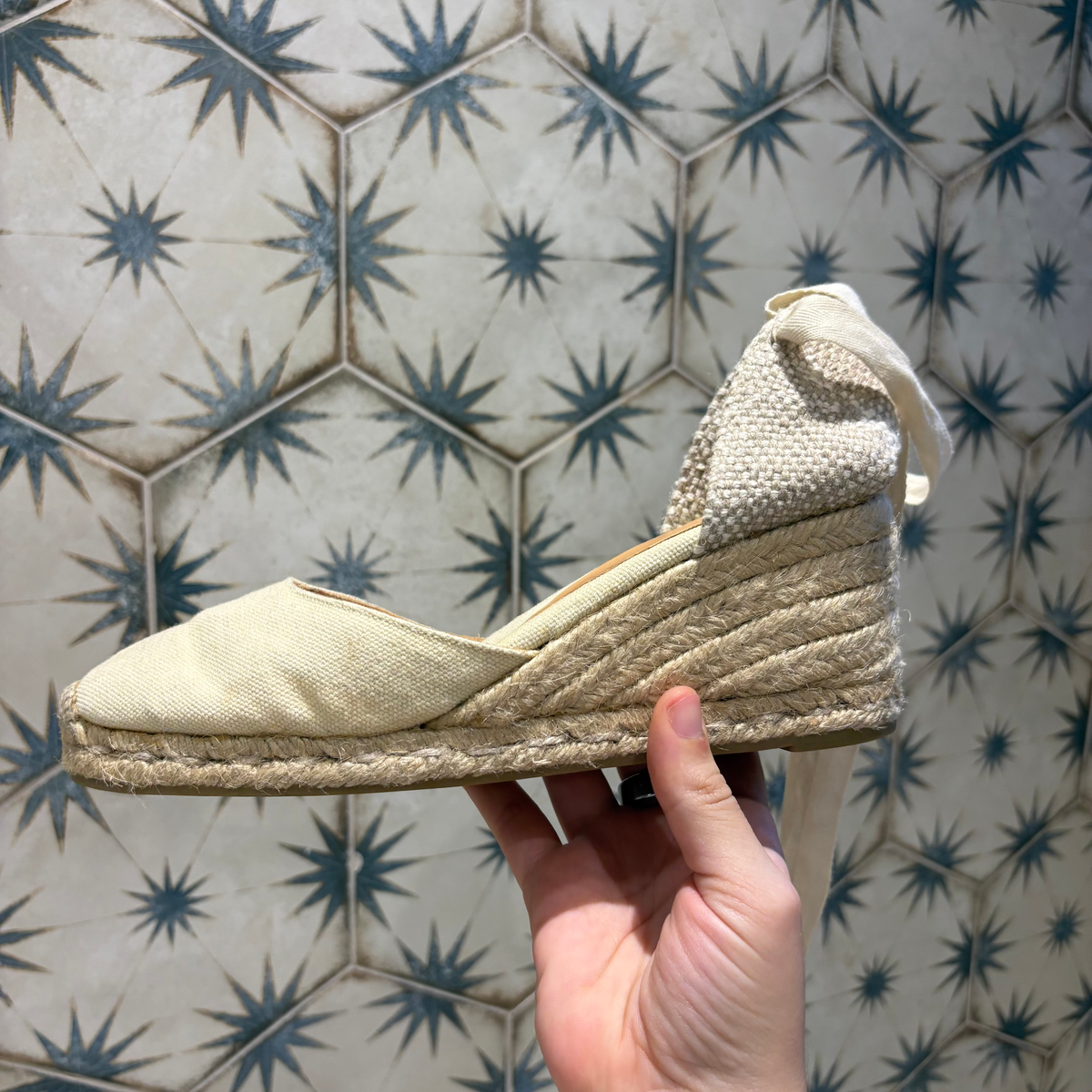 Castañer Carina Alpargatas Beige (38W)