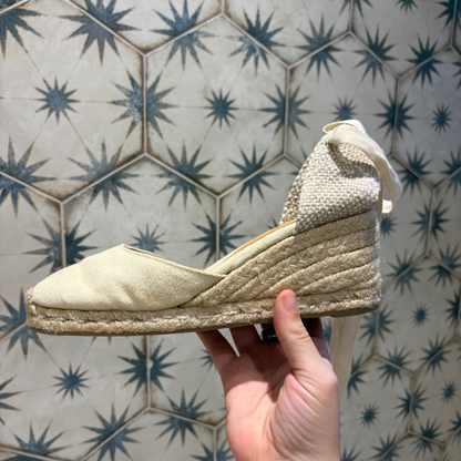 Castañer Carina Alpargatas Beige (38W)