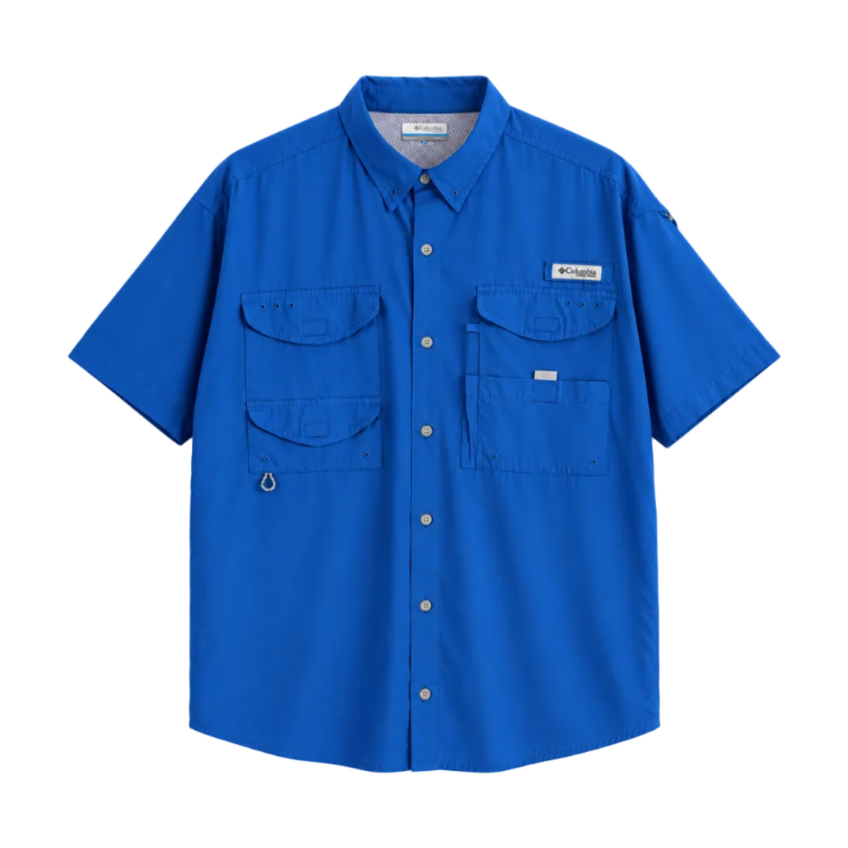 Columbia Camisa PFG Bonehead Azul Royal Hombre (XL)