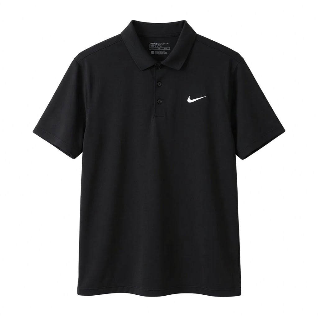 Nike Polo Dry Fit Negro (XL)