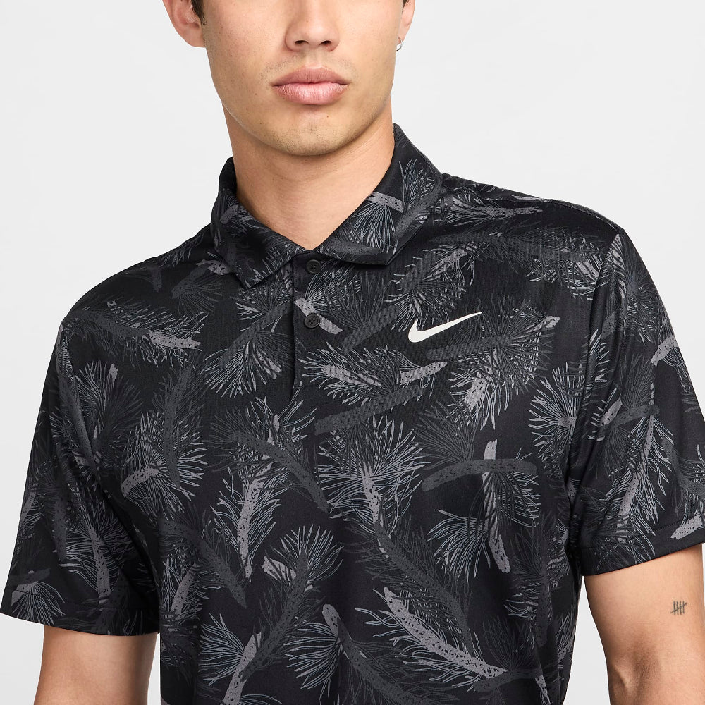 Nike Dri-Fit Polo Palmas Negro (L)
