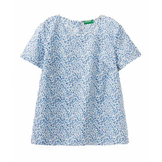 Benetton Blusa Floral