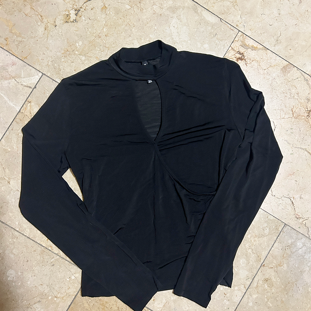 Stradivarius Top Negro