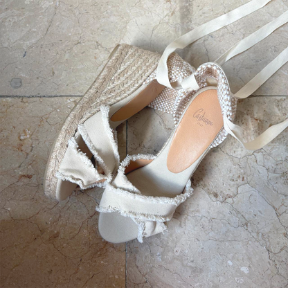 Castañer Bluma Wedge Espadrilles (36W)