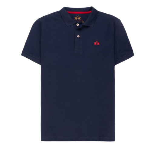 La Martina Polo Azul Marino/Rojo
