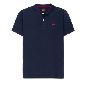 La Martina Polo Azul Marino/Rojo