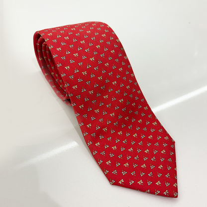 Salvatore Ferragamo Corbata Roja