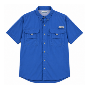 Columbia Camisa  PFG Bahama Azul Royal Hombre (XL)