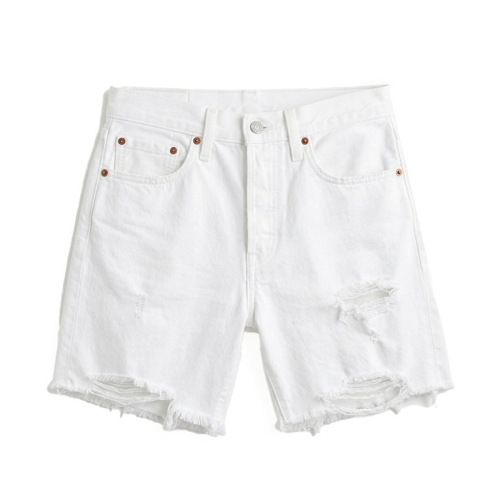 Levi's Shorts Denim Blanco