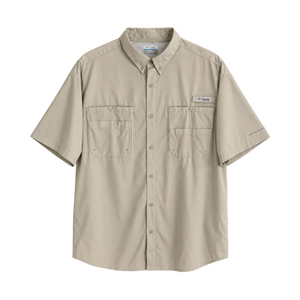 Columbia Camisa PFG Tamiami Beige Hombre (L)