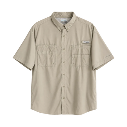Columbia Camisa PFG Tamiami Beige Hombre (L)