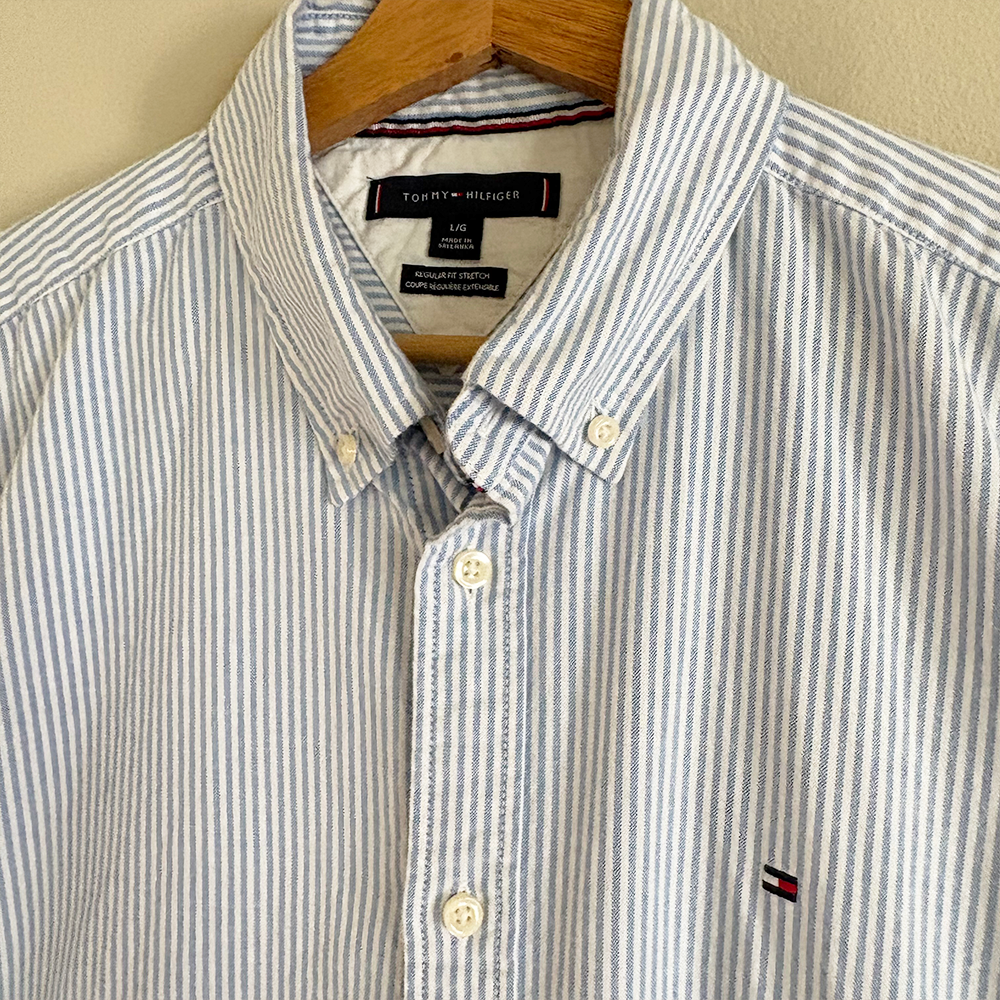 Tommy Hilfiger Camisa Manga Corta (L)