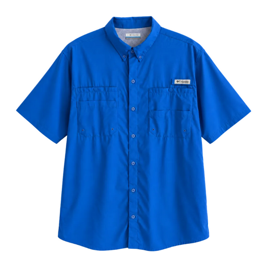Columbia Camisa PFG Tamiami Azul Royal Hombre (XL)