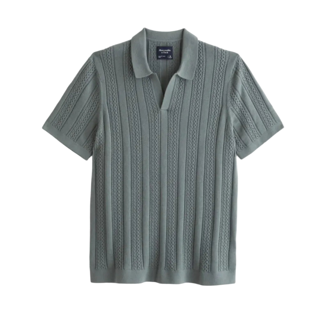 Abercrombie & Fitch Polo Texturizado (M)