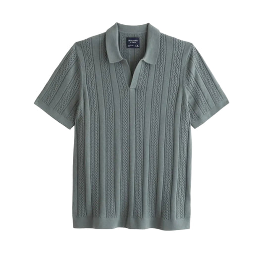 Abercrombie & Fitch Polo Texturizado (M)