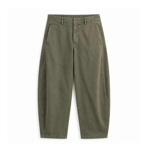 Gap Mid Rise Twill Barrel Pants (14)