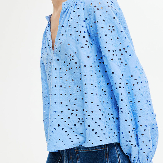H&M Blusa Azul
