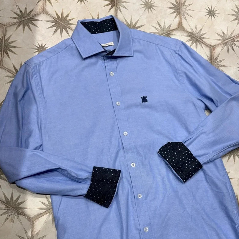 El Capote Camisa Oxford Lunares