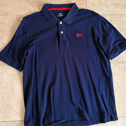 La Martina Polo Azul Marino/Rojo