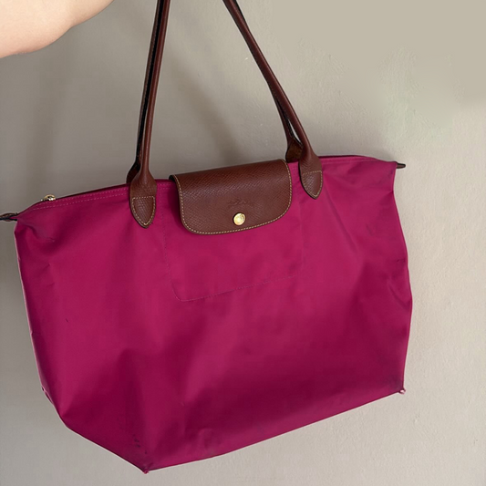Longchamp Grande Fuchsia
