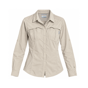 Columbia Camisa Omni-Shade Beige Mujer (L)