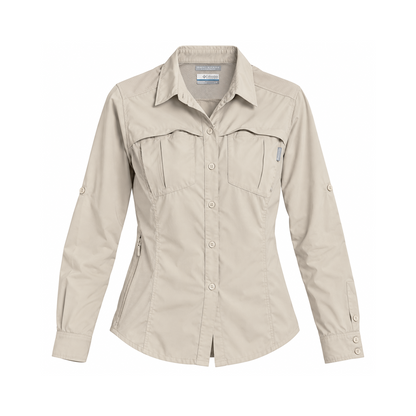 Columbia Camisa Omni-Shade Beige Mujer (L)