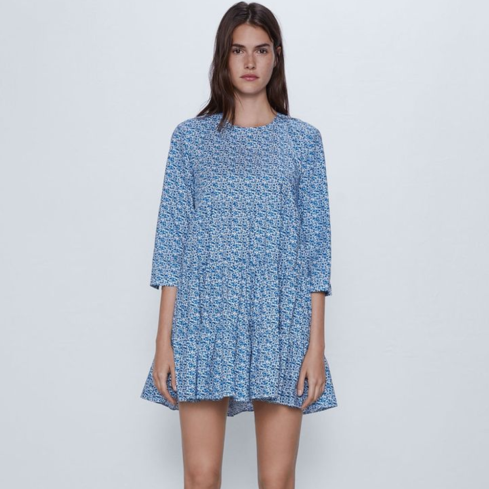 Zara Vestido Estampado