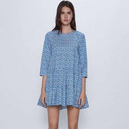 Zara Vestido Estampado