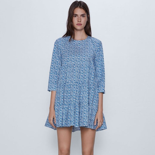 Zara Vestido Estampado